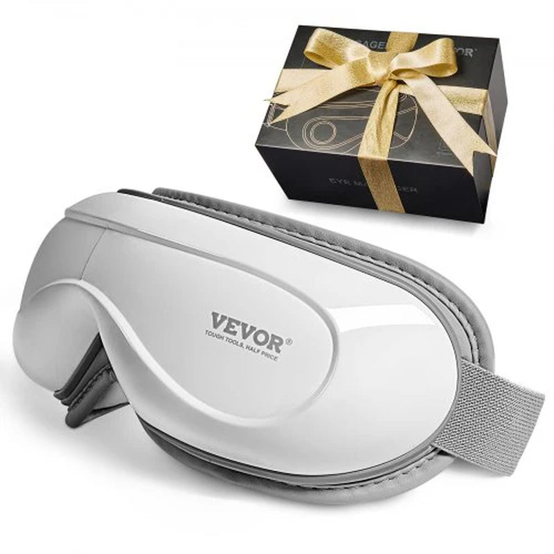 VEVOR Heated Eye Massager - Advanced Eye Care Device with 5 Modes, Bluetooth Music, and 180° Foldable Design