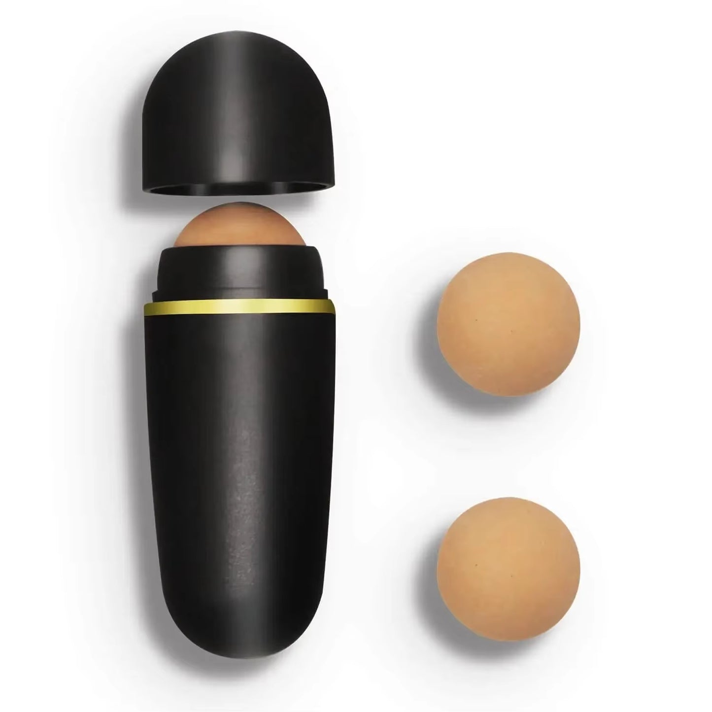 Face Oil Absorbing Roller Natural Volcanic Stone Massage Body Stick Makeup Face Skin Care Tool Facial Pores Cleaning Oil Roller